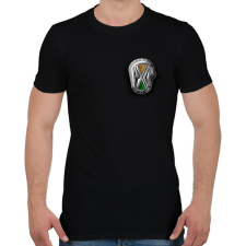 PRINTFASHION Rába logo - Férfi póló - Fekete férfi póló