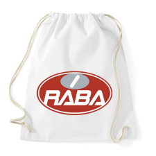 PRINTFASHION Rába - Sportzsák, Tornazsák - Fehér tornazsák