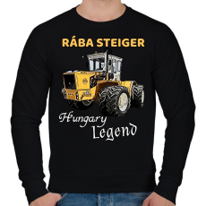 PRINTFASHION RÁBA STEIGER  - Férfi pulóver - Fekete
