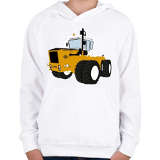 PRINTFASHION rába steiger - Gyerek kapucnis pulóver - Fehér gyerek pulóver, kardigán