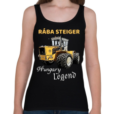 PRINTFASHION RÁBA STEIGER - Női atléta - Fekete női trikó