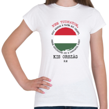 PRINTFASHION Radnóti - Nem tudhatom... - Női póló - Fehér női póló