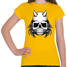 PRINTFASHION Ragadozó - Női póló - Sárga