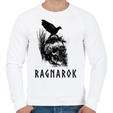 PRINTFASHION ragnarok - Férfi pulóver - Fehér