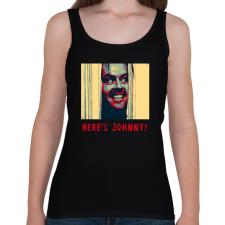 PRINTFASHION ragyogás - Női atléta - Fekete női trikó