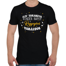 PRINTFASHION Ragyogóvá varázsol - Férfi póló - Fekete