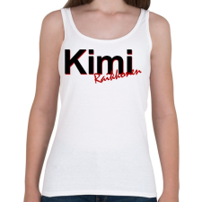 PRINTFASHION Raikkonen - Női atléta - Fehér női trikó