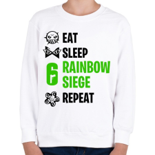 PRINTFASHION Rainbow Six Siege - Gyerek pulóver - Fehér gyerek pulóver, kardigán