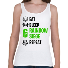 PRINTFASHION Rainbow Six Siege - Női atléta - Fehér