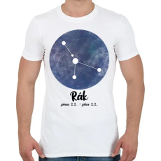 PRINTFASHION Rák - Férfi póló - Fehér