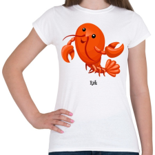 PRINTFASHION Rák - Női póló - Fehér női póló