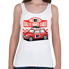 PRINTFASHION Rally - Női atléta - Fehér női trikó