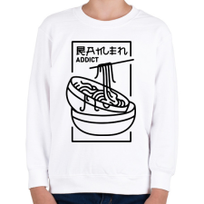 PRINTFASHION Ramen függő - Gyerek pulóver - Fehér gyerek pulóver, kardigán