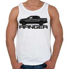 PRINTFASHION Ranger - Férfi atléta - Fehér