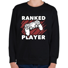 PRINTFASHION Ranked Player - Gyerek pulóver - Fekete gyerek pulóver, kardigán