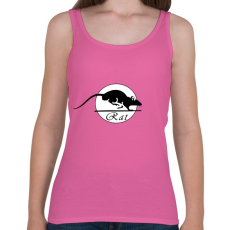 PRINTFASHION rat - Női atléta - Rózsaszín