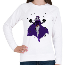 PRINTFASHION Raven - Tenn Titan - Női pulóver - Fehér női pulóver, kardigán