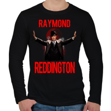 PRINTFASHION RAYMOND REDDINGTON - Férfi hosszú ujjú póló - Fekete férfi póló
