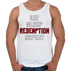 PRINTFASHION Read Dead Redemption  - Férfi atléta - Fehér