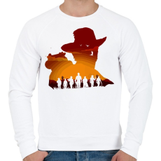 PRINTFASHION Read Dead Redemption - Férfi pulóver - Fehér