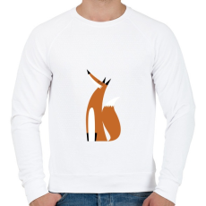 PRINTFASHION Ready for winter - Férfi pulóver - Fehér