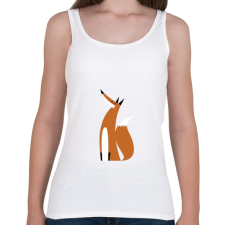 PRINTFASHION Ready for winter - Női atléta - Fehér női trikó