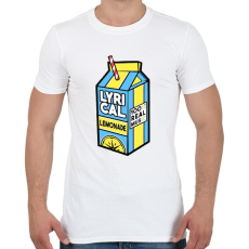 PRINTFASHION Real Music - Férfi póló - Fehér