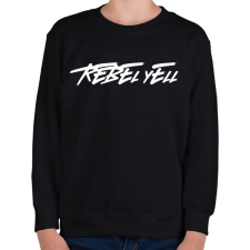PRINTFASHION REBEL YELL - Gyerek pulóver - Fekete gyerek pulóver, kardigán