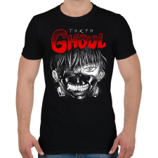 PRINTFASHION Red Ghoul - Férfi póló - Fekete férfi póló