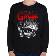 PRINTFASHION Red Ghoul - Gyerek pulóver - Fekete gyerek pulóver, kardigán