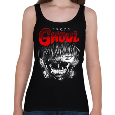 PRINTFASHION Red Ghoul - Női atléta - Fekete