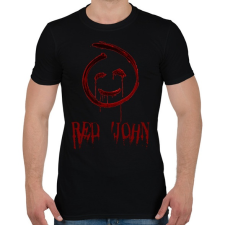 PRINTFASHION red john - Férfi póló - Fekete férfi póló