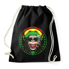 PRINTFASHION Reggae majom - Sportzsák, Tornazsák - Fekete tornazsák