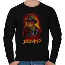 PRINTFASHION Rémálom - Férfi pulóver - Fekete férfi pulóver, kardigán