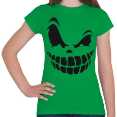 PRINTFASHION Rémisztő mosoly - Női póló - Zöld