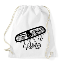 PRINTFASHION Rémület - Sportzsák, Tornazsák - Fehér tornazsák
