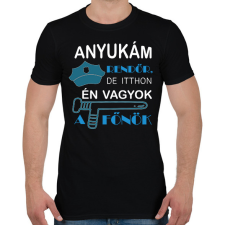 PRINTFASHION rendőr_10 - Férfi póló - Fekete férfi póló