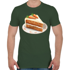 PRINTFASHION Répatorta - Férfi póló - Katonazöld férfi póló