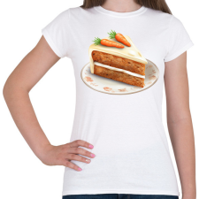 PRINTFASHION Répatorta - Női póló - Fehér női póló