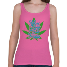 PRINTFASHION Repülni tudsz, ha elszívod.  - Női atléta - Rózsaszín