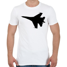 PRINTFASHION Repülő gép  - Férfi póló - Fehér