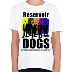 PRINTFASHION reservoir DOGS - Gyerek póló - Fehér