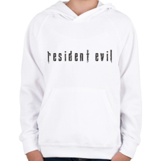 PRINTFASHION Resident Evil - black - Gyerek kapucnis pulóver - Fehér