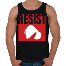 PRINTFASHION Resist - The Handmaid's Tale - Férfi atléta - Fekete atléta, trikó