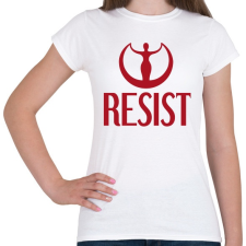 PRINTFASHION Resist - The Handmaid's Tale - Női póló - Fehér női póló