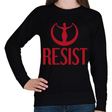 PRINTFASHION Resist - The Handmaid's Tale - Női pulóver - Fekete