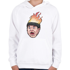 PRINTFASHION Reszkessetek betorok - Gyerek kapucnis pulóver - Fehér gyerek pulóver, kardigán