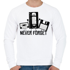 PRINTFASHION Retro cuccok - Férfi pulóver - Fehér férfi pulóver, kardigán