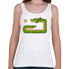 PRINTFASHION Retro dragonball snake - Női atléta - Fehér