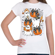 PRINTFASHION retro hallowen - Női póló - Fehér női póló